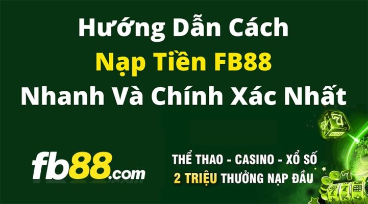 Dù dùng app hay trên trang chủ thì bạn đều có thể nạp tiền FB88