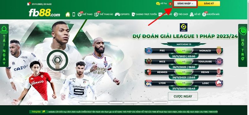 Chỉ cần nhìn lên hệ thống là bạn cũng biết cách đăng nhập