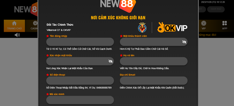 Đường link truy cập mới nhất, chính chủ của nhà cái New88