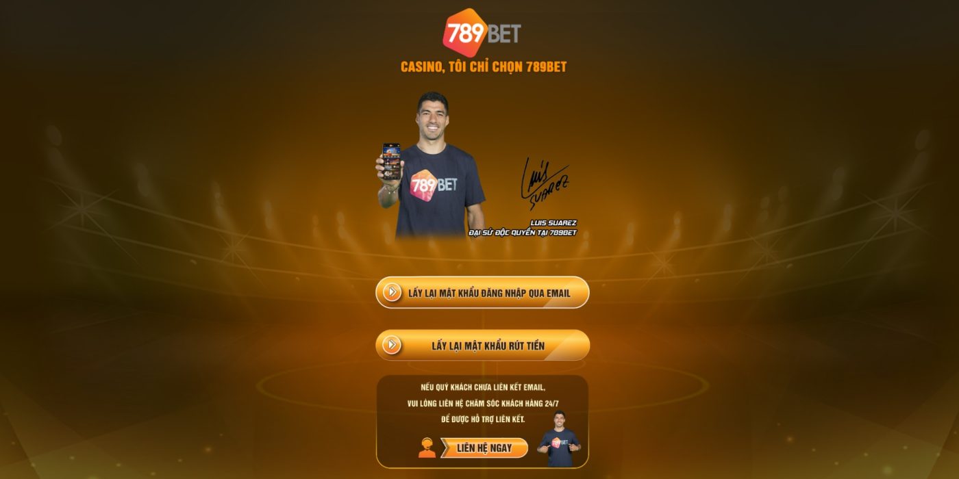 Lấy lại mật khẩu đăng nhập 789bet dễ dàng