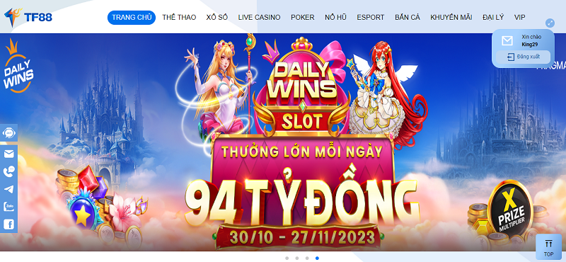 Điều kiện để rút tiền TF88