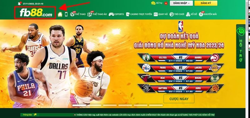 Vào đúng link là bước đầu để đăng nhập FB88 an toàn, nhanh chóng